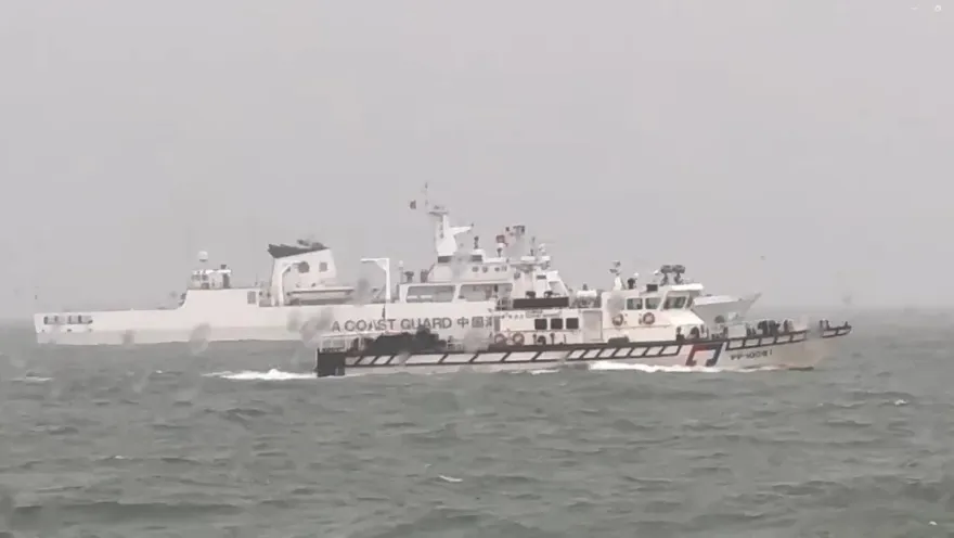 大陸4艘海警船再闖金門水域　海巡監控驅離