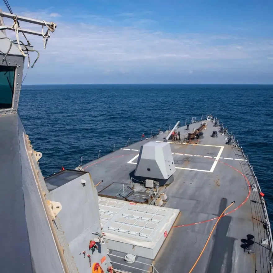 快訊/美軍驅逐艦「強生號」通航台灣海峽　陸東部戰區發聲了！