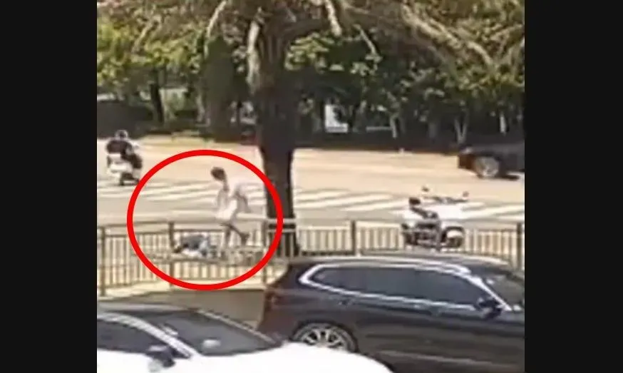 影/好心被雷親！17歲少年扶摔倒醉翁「反被誣陷狂毆」　監視器還清白