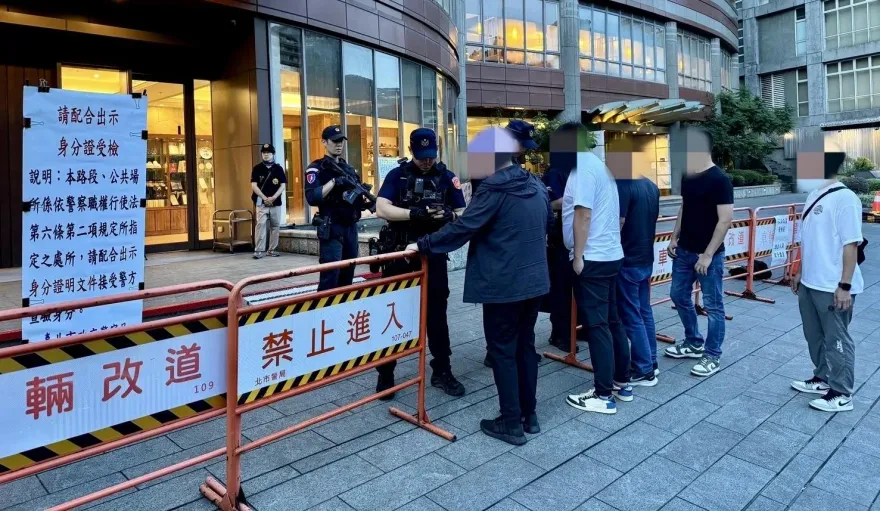 影/北聯幫副幫主「康哥」設宴席開12桌　北市警出動80警力維安