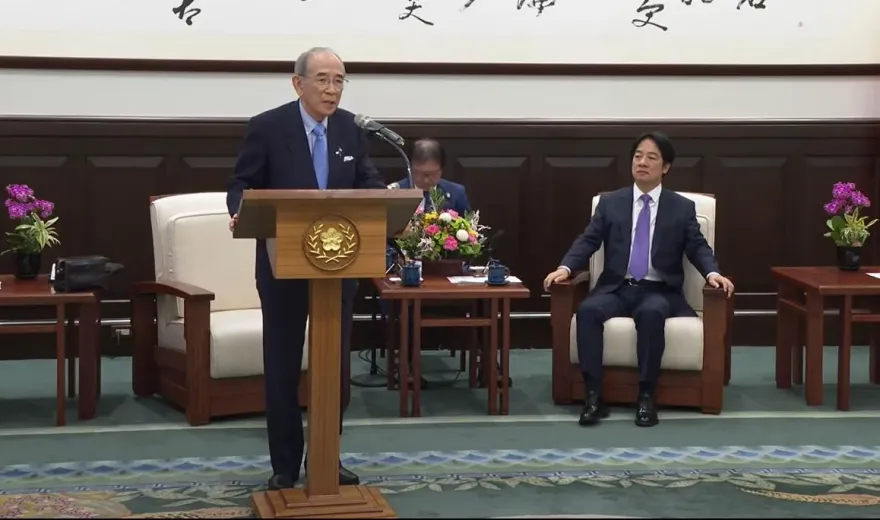 賴清德見日台交流會長大橋光夫　盼支持台日簽雙邊經貿協定