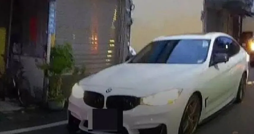 自以為聰明！男子「網購假車牌」掛BMW趴趴走　遭石岡警鷹眼識破