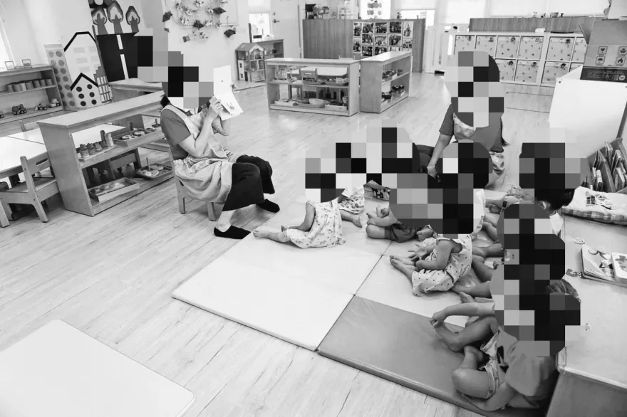 竹縣幼兒園爆「人體壽司捲」！棉被包裹哭鬧童　只露一顆頭