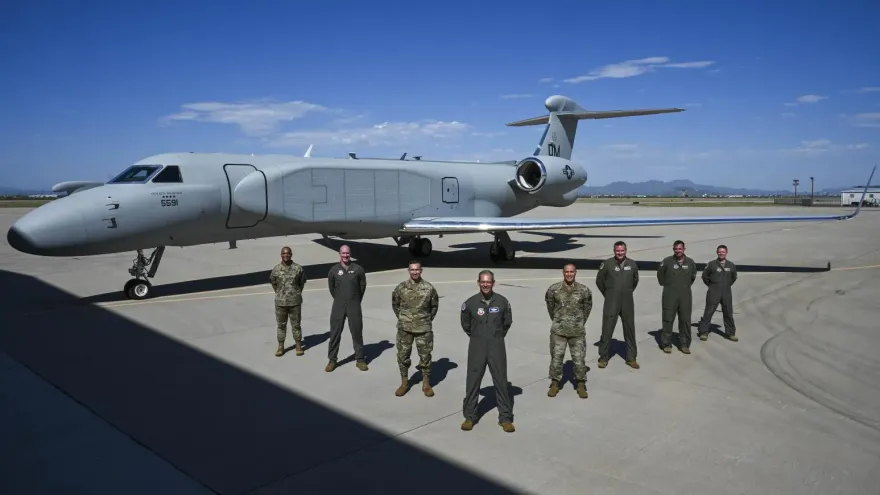 美國空軍接收EA-37B電戰機　打造新世代電子戰力