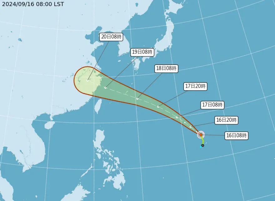 中秋水氣多！東半部、大台北降雨明顯　北台灣雲縫望月