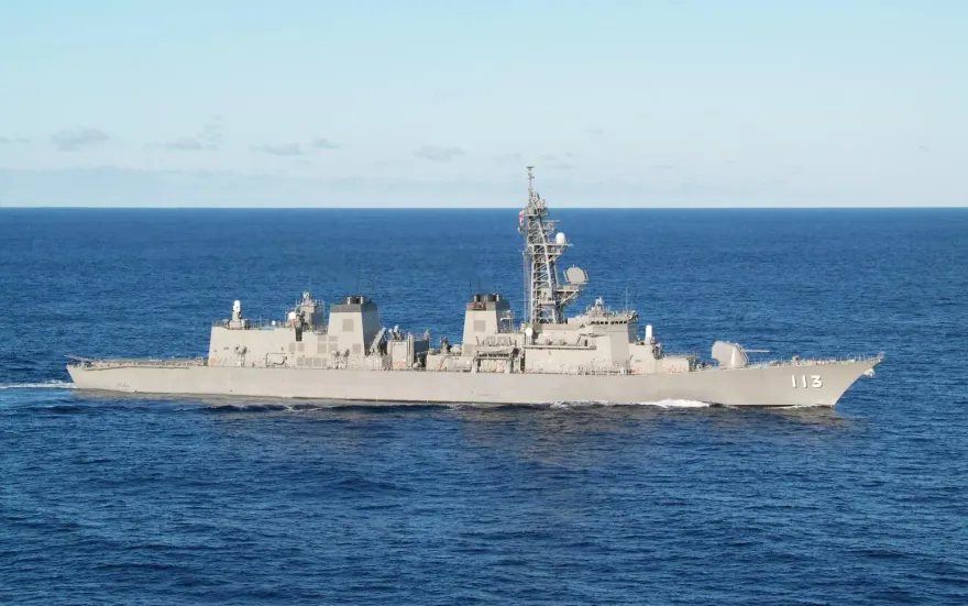 日本媒體報導　海上自衛隊驅逐艦首度穿越台海