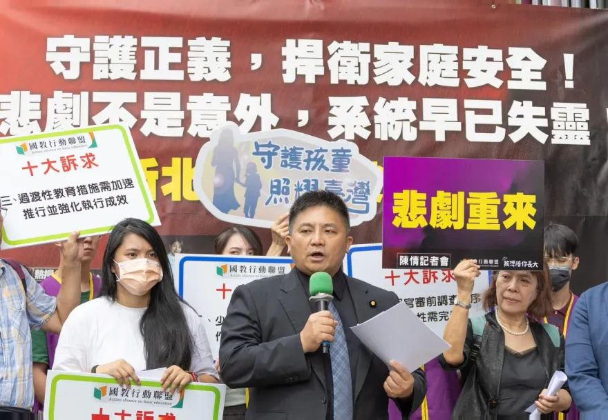 看到「割頸案」宣判結果　吳宗憲憂制度檢討趕不上行兇少年出獄速度