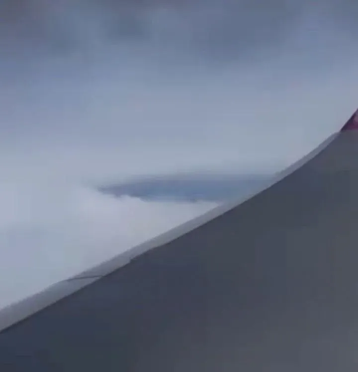 獨/返台班機拍到山陀兒「颱風眼」？　氣象主播戴立綱稱影片造假：條件不符合