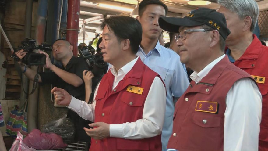 攤商無視賴清德！熱情與侯友宜握手　網瘋傳影片：失民心者失天下