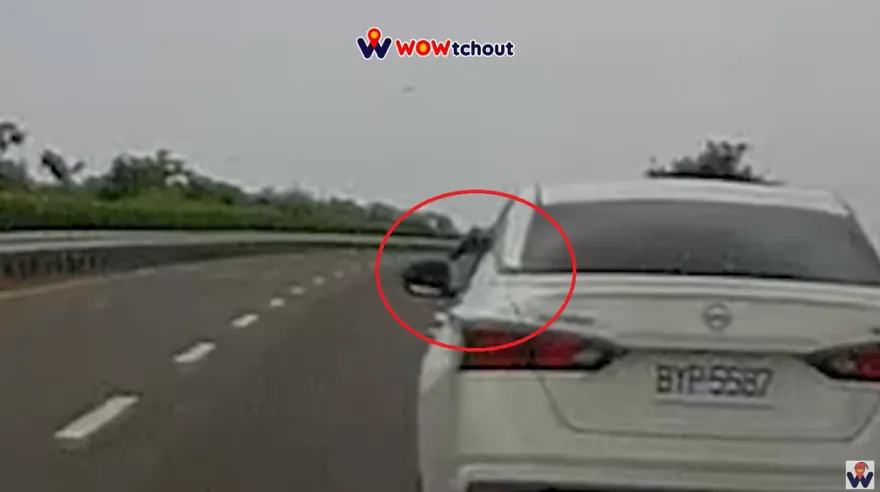 影/台78快速道「逼車又亮槍」！檢舉遭擋勿PO網　雲林警：怕打草驚蛇