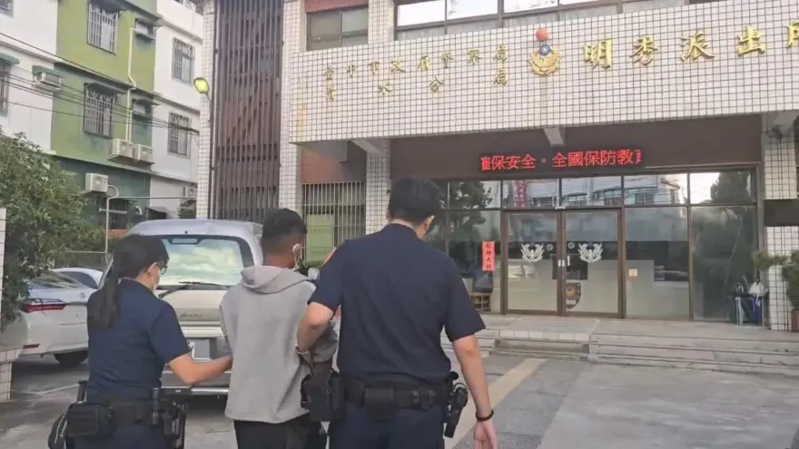 影/沙鹿48歲爸「女兒面前遭砍見骨」　20歲男彰市落網辯「債務糾紛」
