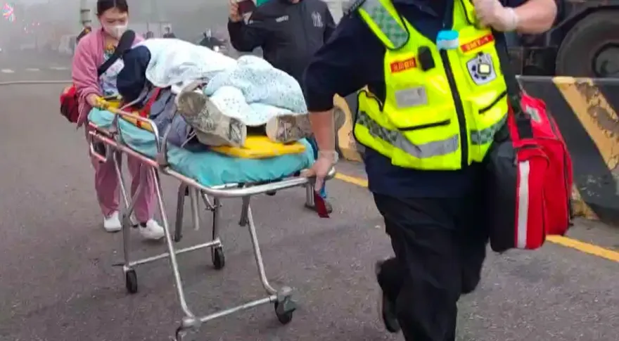 全聯台中倉儲惡火　3樓找到2人無生命跡象「1人碳化」