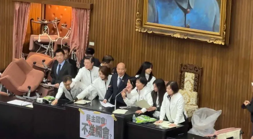 綠營痛斥韓國瑜違反亂紀　謝寒冰嗆：民進黨是台灣的癌症