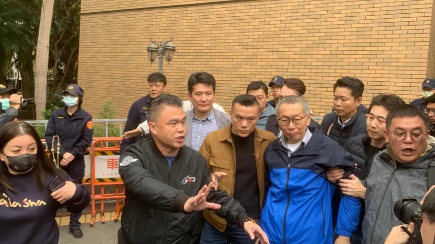 柯文哲「請假」民眾黨主席　緊急應變小組繼續暫代領導