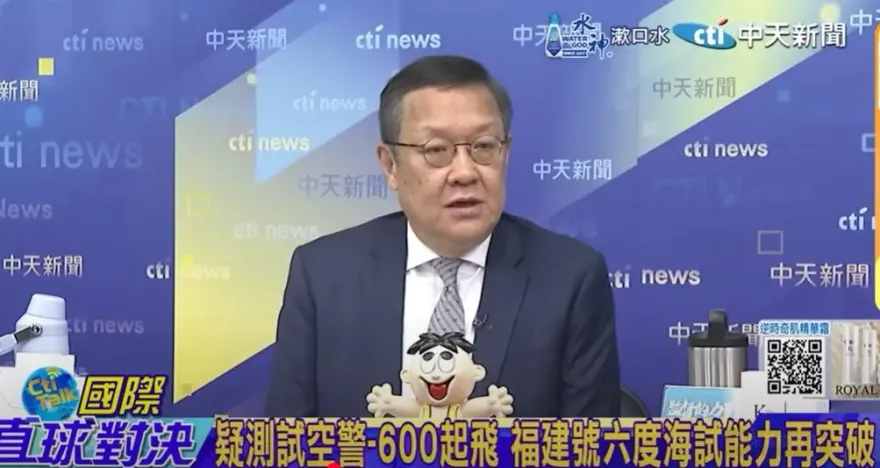影/航母福建號海試美剉著等？介文汲：直逼第三島鏈