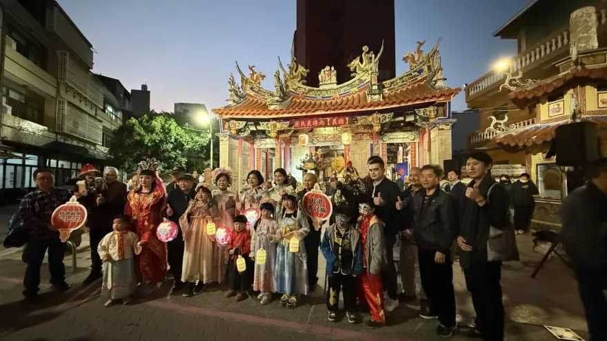 金蛇年北港燈會迎春登場　義民廟燈區傳承信仰與在地文化