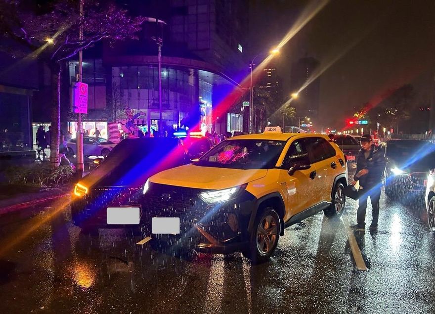 影/富邦勇士球員石博恩出車禍！他怒批「計程車司機最差」
