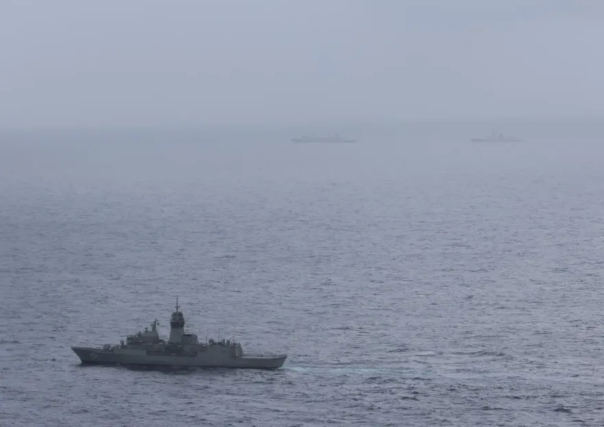 解放軍艦艇罕見澳洲近海演習　紐、澳兩國軍方嚴密監控