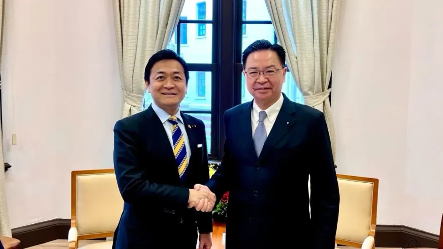 吳釗燮會日本眾議員玉木雄一郎　盼台日共促印太和平