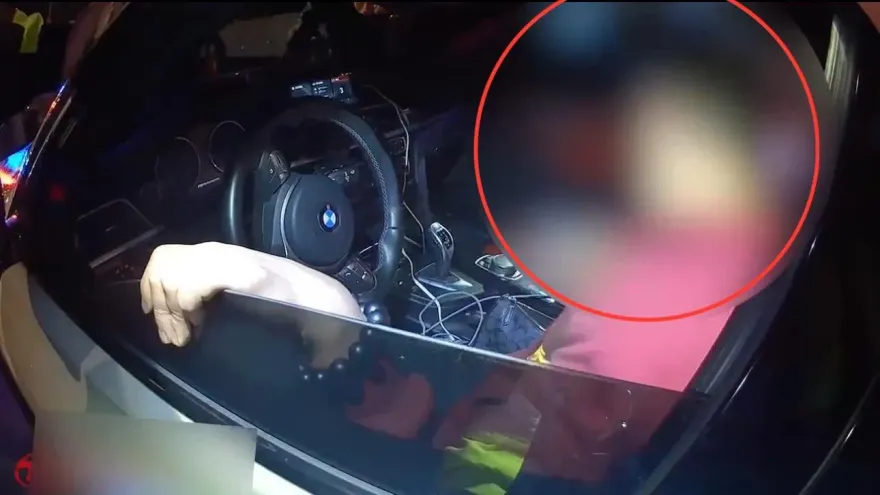 影/BMW男買毒下錯交流道遇臨檢　異常舉動又瞎掰遭逮