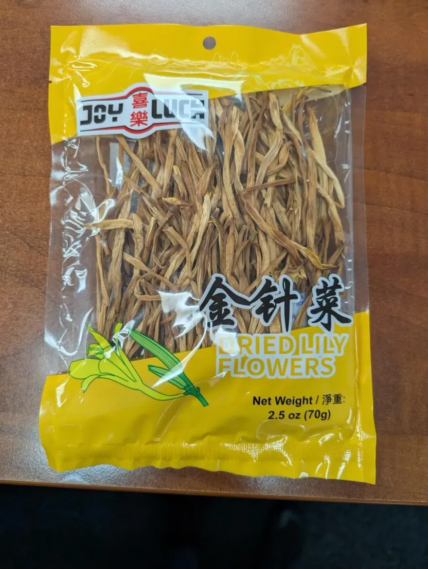 金針花乾不能吃？美FDA宣布召回　稱未標明亞硫酸鹽