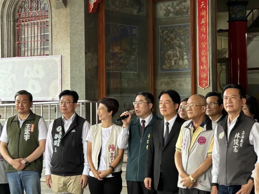 為民進黨2026台南市長黨內初選拚了！陳亭妃、林俊憲喊團結
