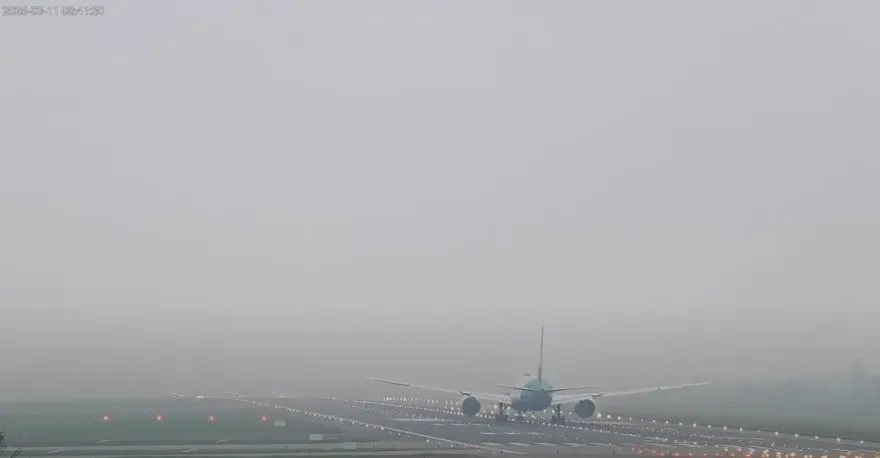 濃霧亂航班　台中機場7：55起一度暫停起降