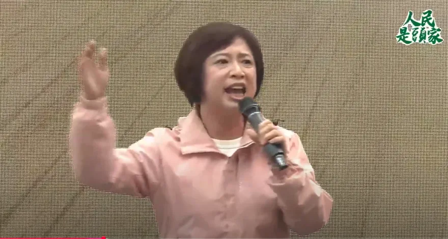 何欣純激喊：總預算被砍「孩子沒辦法出國留學」　綠營台中宣講拚了