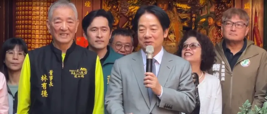 直擊／賴清德昨宣布軍人加薪　今遇蔡學良母悲喊「有錢也不願意」