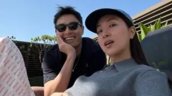楊祐寧要當3寶爸了！辣妻摸肚燦笑　他昔喊：要生4個
