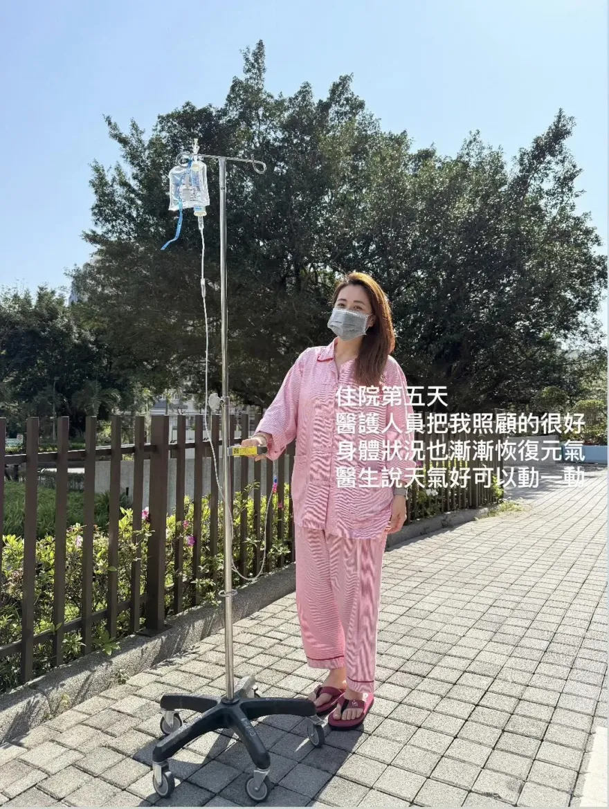 險併發敗血症！柯以柔赴韓工作喊卡　淚曝住院5天：措手不及