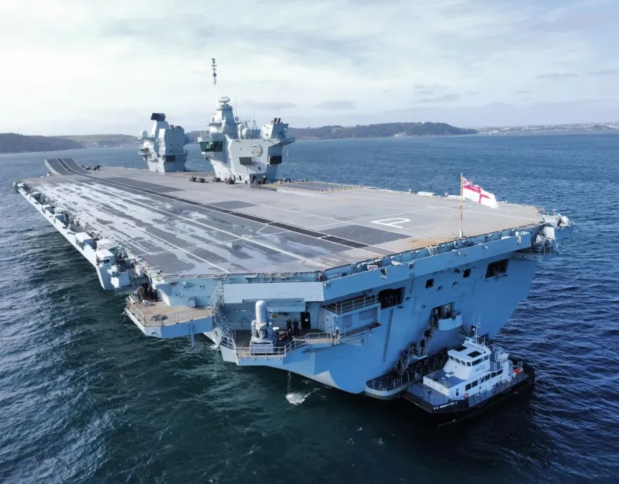 英航艦打擊群將再部署印太　國防官員：台海難題應外交解決