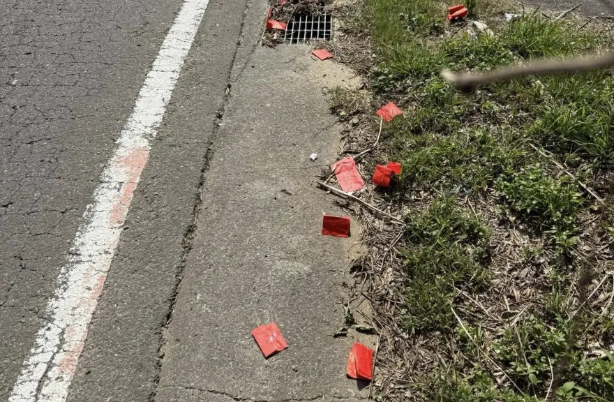 新竹掃墓「避邪紅包」沿路亂丟　廖大乙：會冒犯祖先