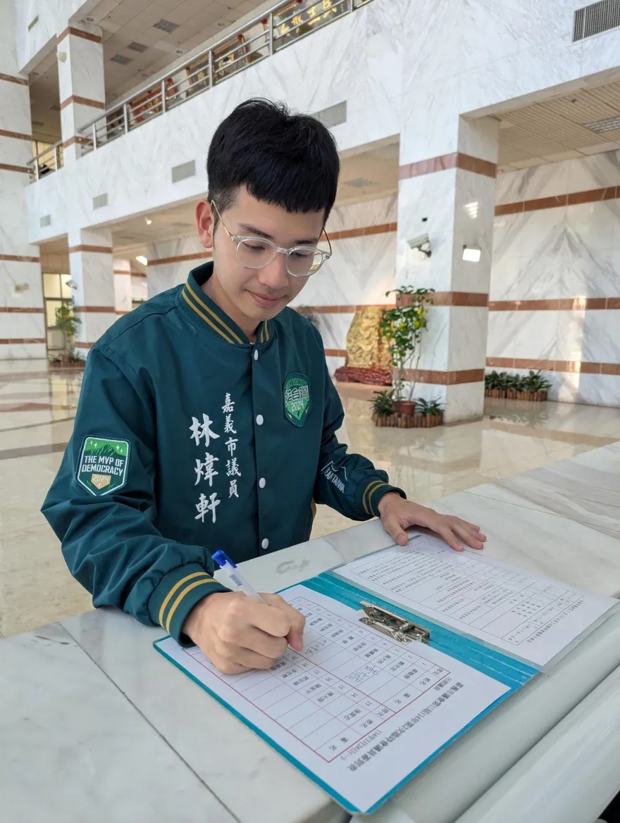 嘉義綠議員收罷免連署書遭恐嚇「送你大禮」　28歲男遭逮