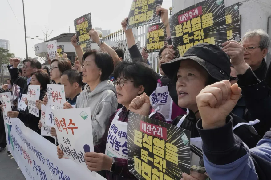 尹錫悅彈劾案最快4月宣判　首爾恐現20萬人大規模集會