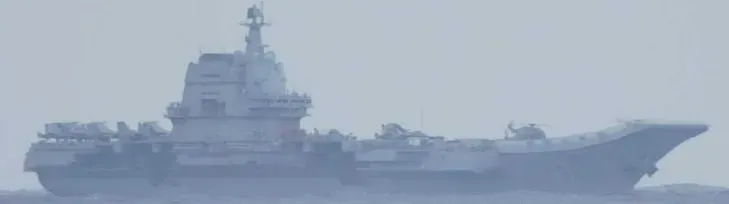 陸證實航母「山東號」在台灣東部海域　日方清晰拍到艦載機