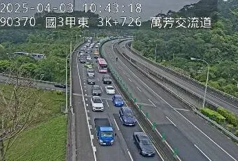 全部擠上國道！國3甲「萬芳至木柵」紫爆　時速15慢慢開