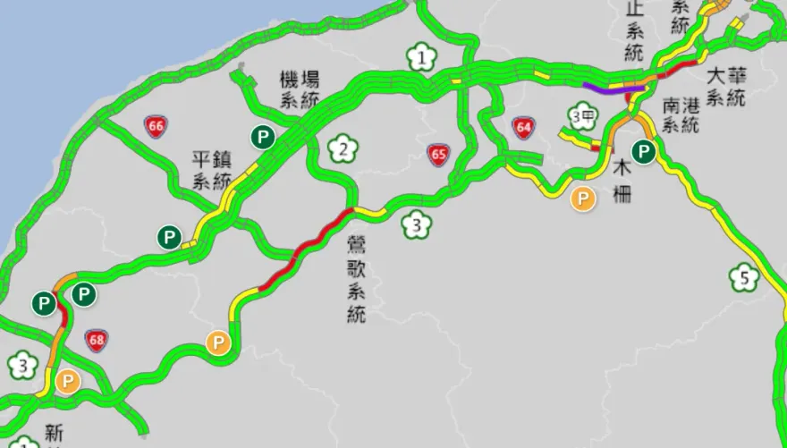 國道今天一早就塞慘　5路段「紅爆」注意了