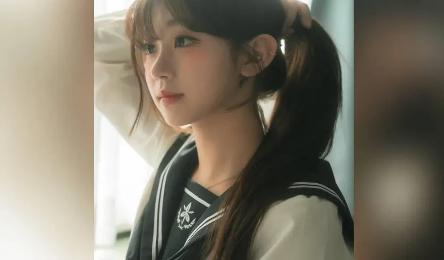 李珠珢穿水手服「滿滿初戀感」　富邦吉祥物：昨天有夢到妳