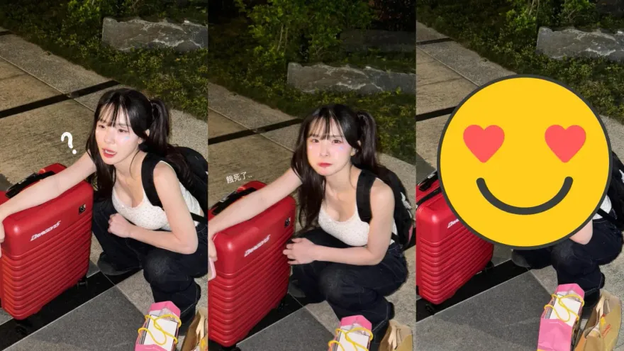 連跳3場應援！李多慧「蹲地大打哈欠」　網狂讚：超可愛