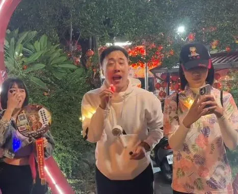 李亞萍二度重摔！余祥銓連2年主持「大甲媽遶境」祈福