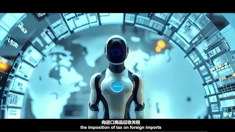 影/關稅武器化無贏家！陸官媒發AI生成科幻短片抨擊川普