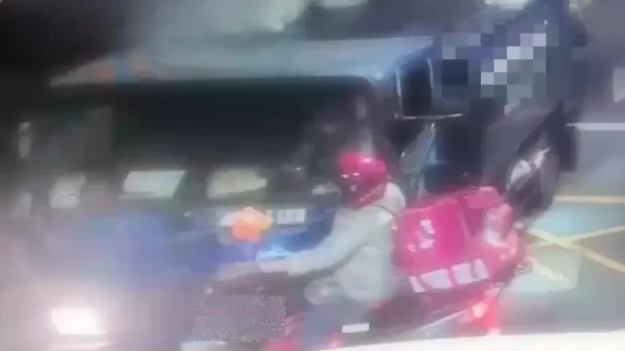 影/北市嚴重車禍！女熊貓「遭垃圾車輾壓卡車下」
