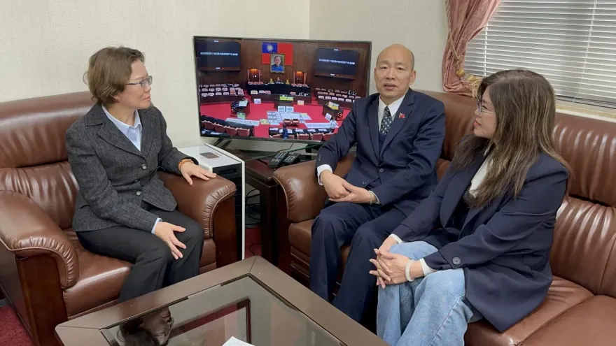 川普關稅重擊　民眾黨立委：韓國瑜對議事癱瘓深表遺憾