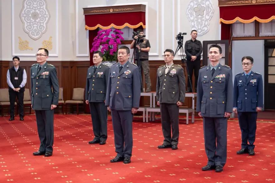 國防部證實　軍情等機敏單位將領晉升授階不再公開