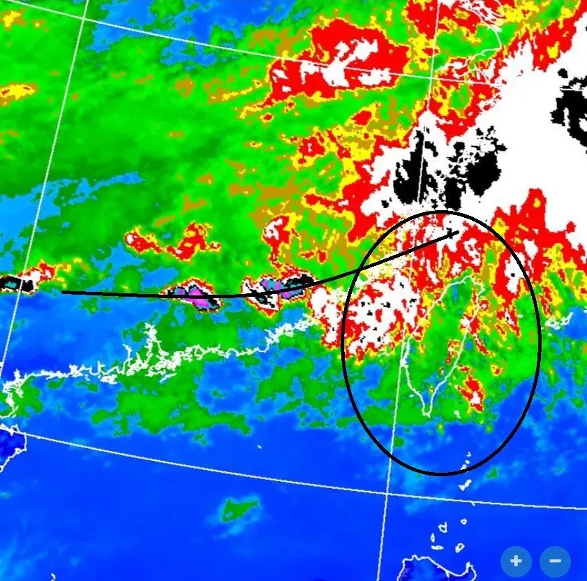 鋒面不穩定帶蠢蠢欲動！鄭明典示警夜雨開炸　小心「對流胞」
