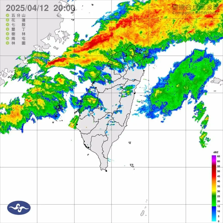 中北部昨狂風暴雨！鄭明典曬3圖揭原因