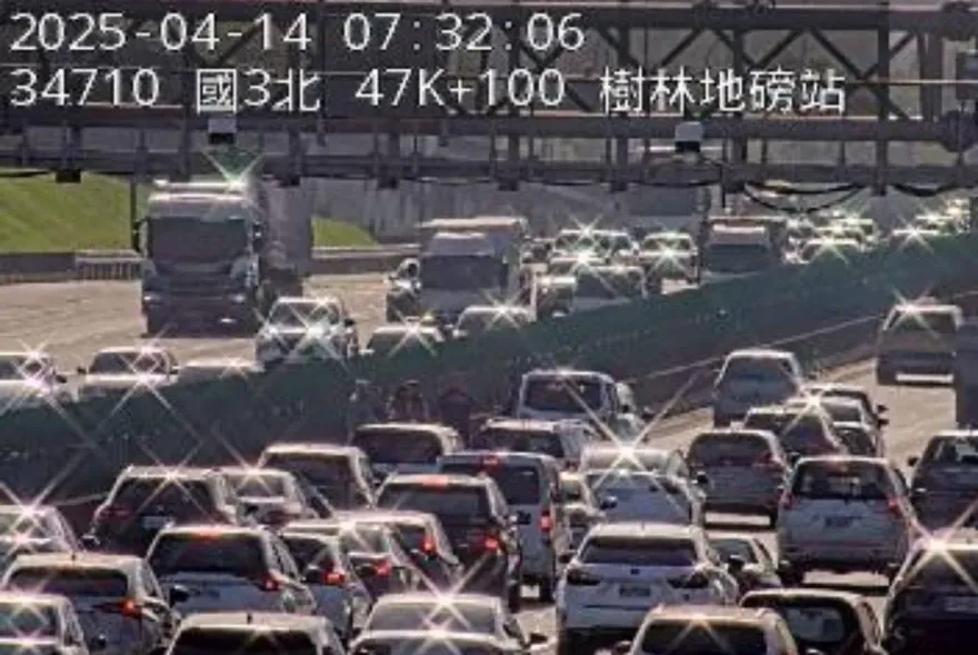 紫爆中！國3北向46.8公里釀追撞「車速剩17」上班請注意