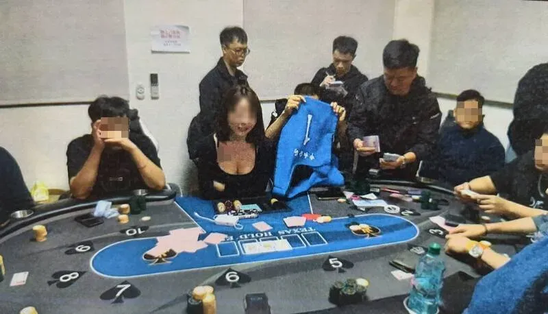 樂天女孩「琳妲」前男友涉賭！警抄賭場驚見「爆乳」女荷官
