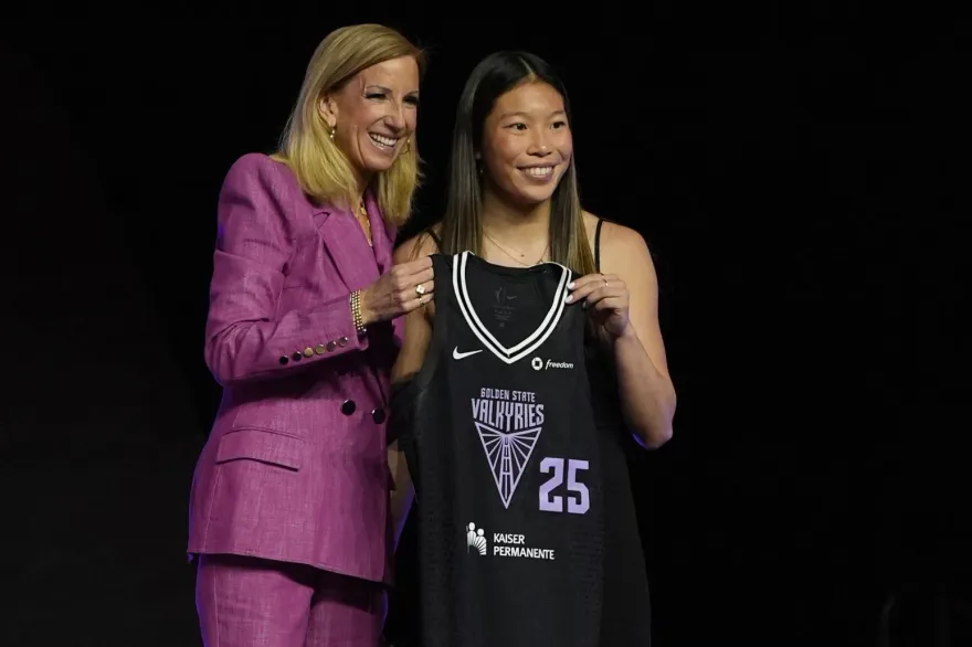 WNBA/陳凱玲加入金州女武神隊 創台裔選秀首例